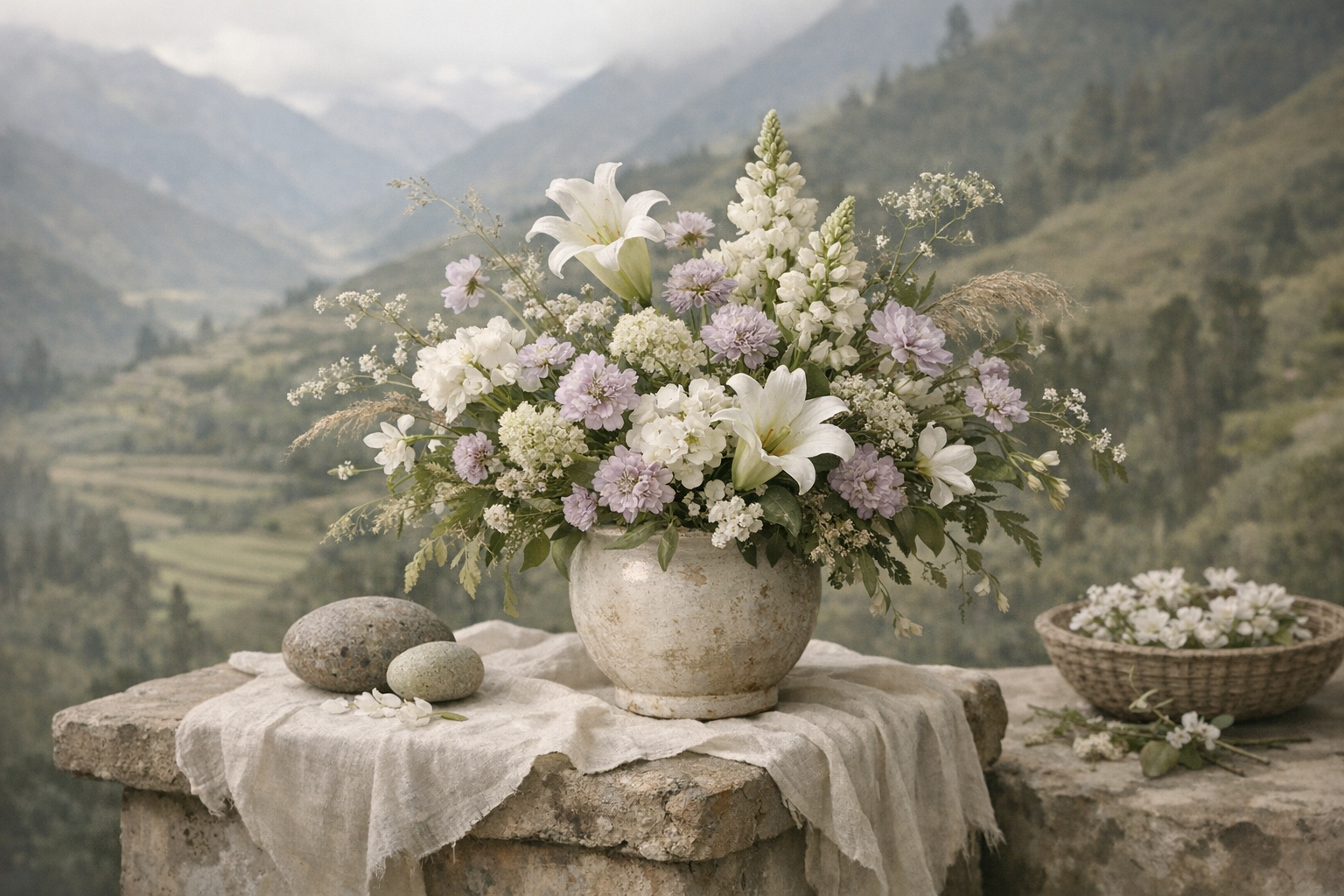 Arreglo elegante en clima frío para Pasto