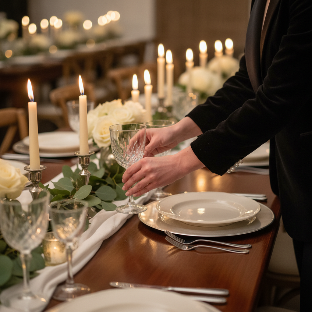 Mesa y catering de lujo para eventos